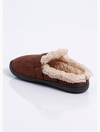 Mules antideslizantes con forro de ante - AFIBEL