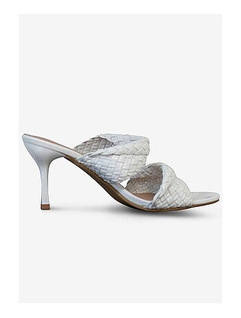 Mules con cuña Kebello