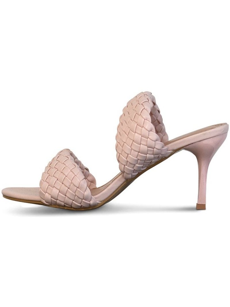 Mules con cuña Kebello Rosa - Kiabi