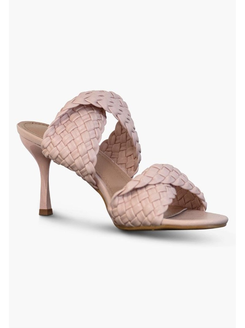Mules con cuña Kebello Rosa - Kiabi