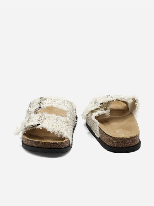 Mules correa cruzada - Kiabi