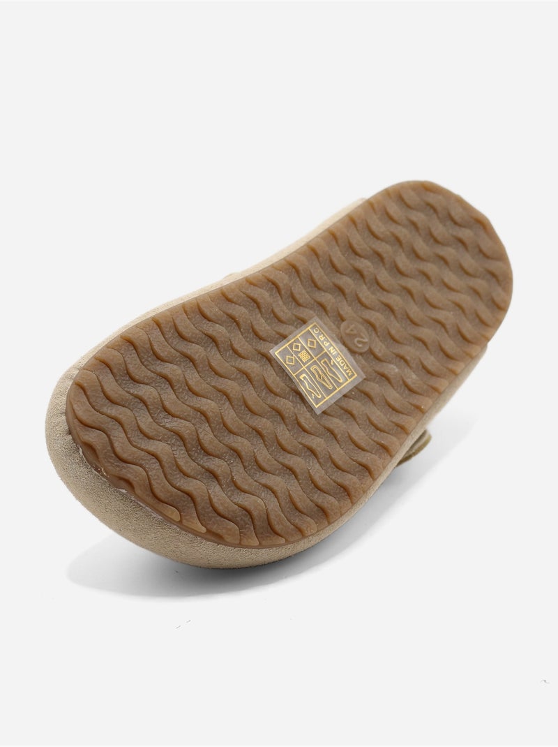 Mules correa cruzada Beige - Kiabi