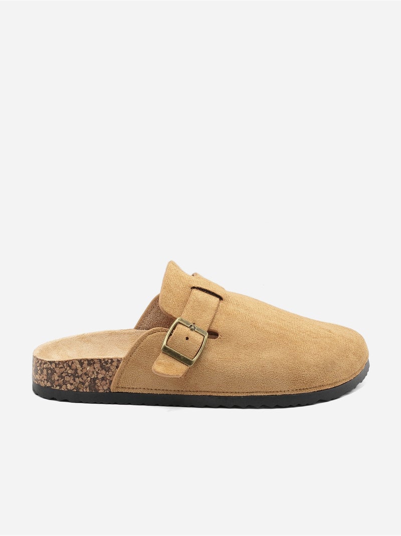 Mules correa cruzada Camel - Kiabi