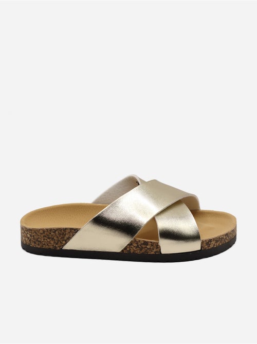 Mules correa cruzada - Kiabi