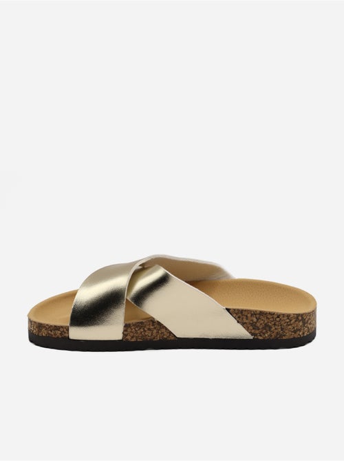Mules correa cruzada - Kiabi