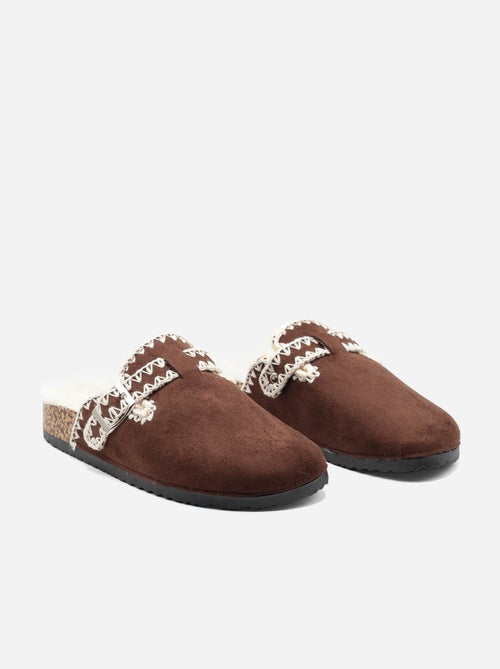 Mules correa cruzada - Kiabi