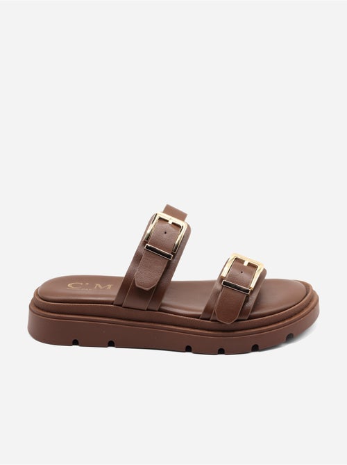 Mules correa cruzada - Kiabi