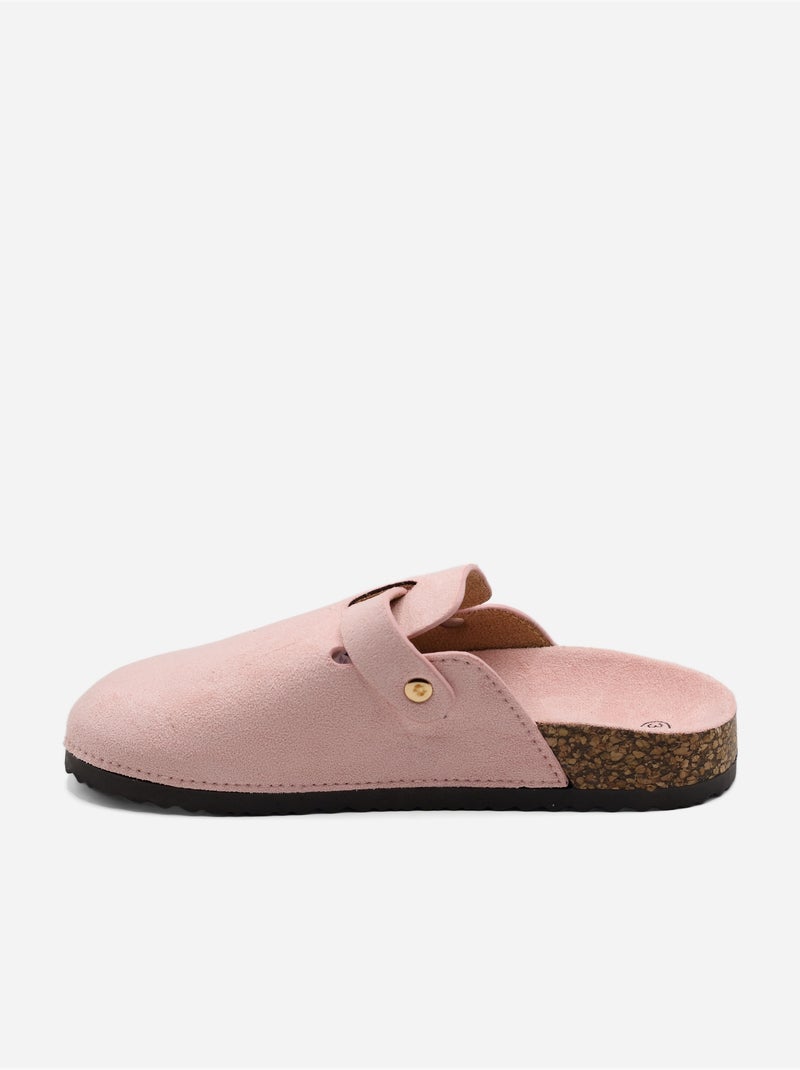 Mules correa cruzada Rosa - Kiabi