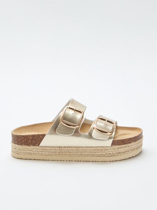 Mules de doble tira - Kiabi