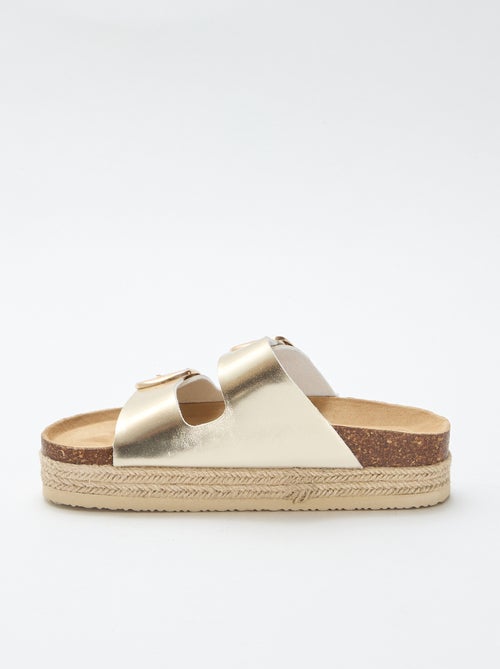 Mules de doble tira - Kiabi