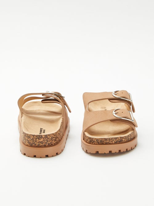 Mules de doble tira - Kiabi