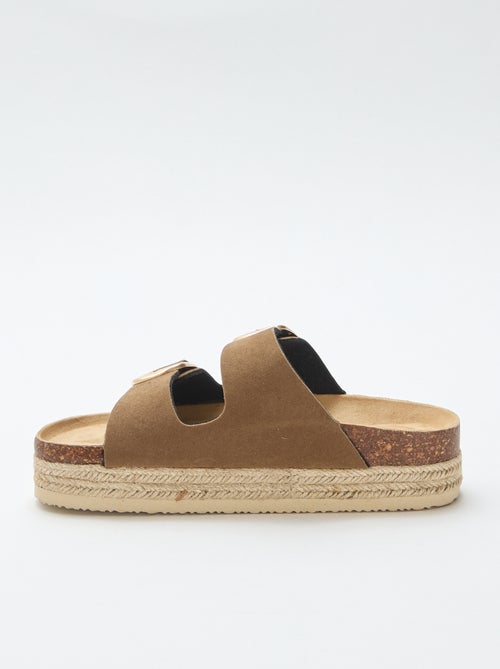 Mules de doble tira - Kiabi