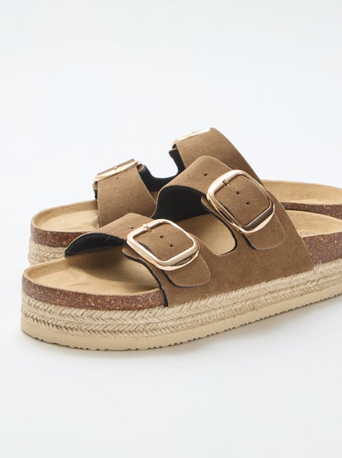 Mules de doble tira - Kiabi