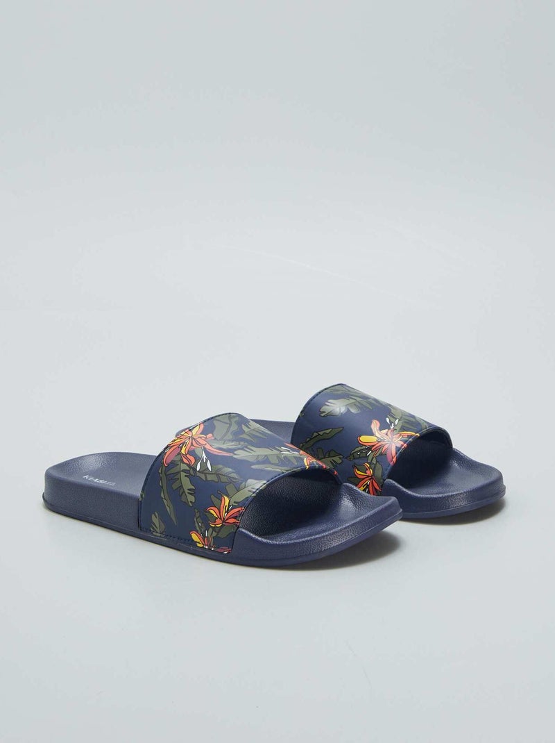 Mules de piscina AZUL - Kiabi