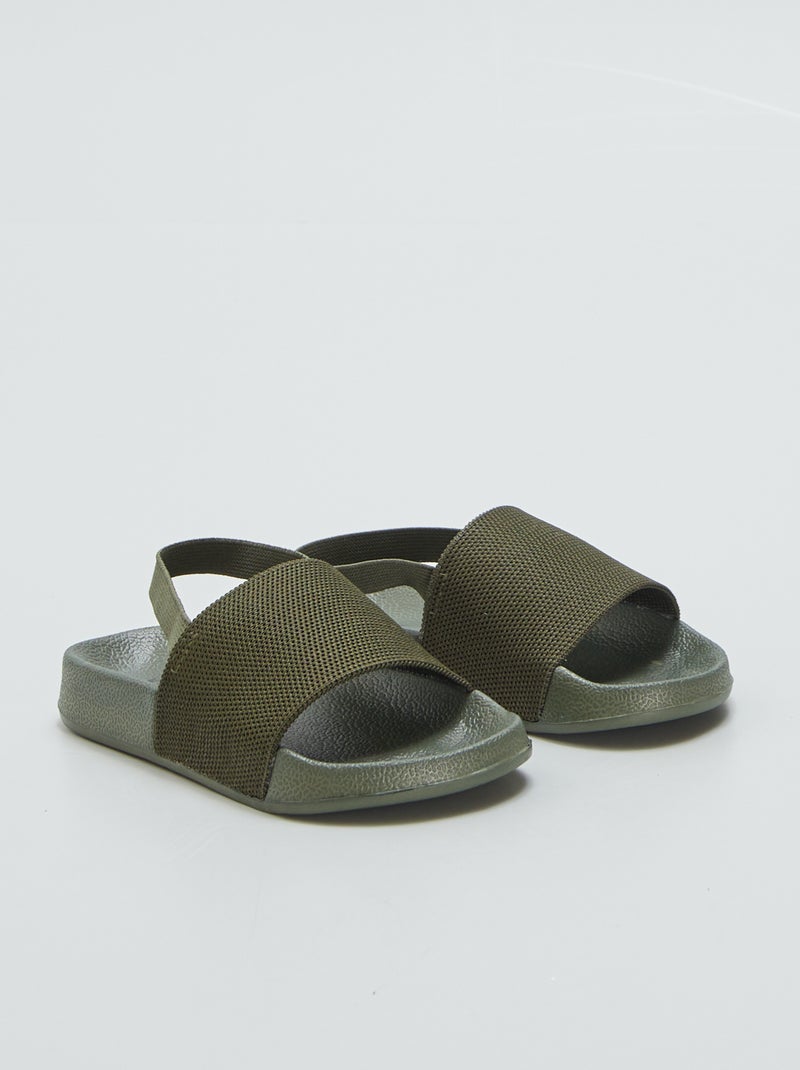 Mules de playa KAKI - Kiabi