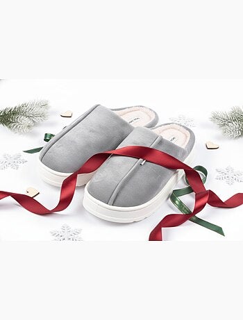 Mules hombre terciopelo acanalado MU10121