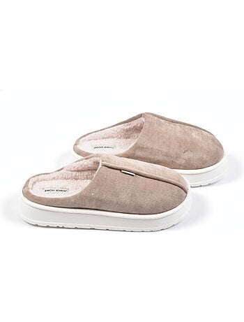 Mules hombre terciopelo acanalado MU10121