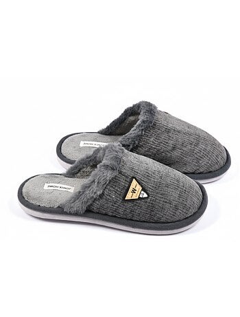 Mules hombre terciopelo ondulado MU9714