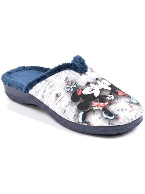 Mules mujer ozabi estampado dibujos animados, fabricadas en españa - Kiabi