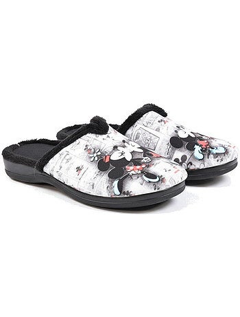 Mules mujer ozabi estampado dibujos animados, fabricadas en españa