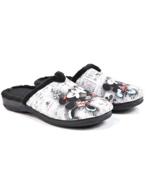 Mules mujer ozabi estampado dibujos animados, fabricadas en españa - Kiabi Mules mujer ozabi estampado dibujos animados, fabricadas en españa - Kiabi
