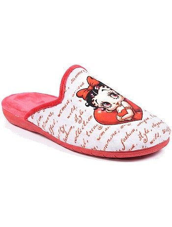Mules mujer ozabi estampado dibujos animados, fabricadas en españa
