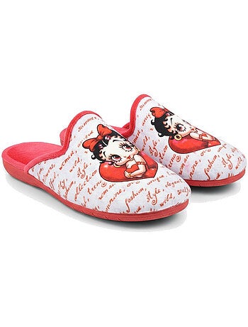 Mules mujer ozabi estampado dibujos animados, fabricadas en españa