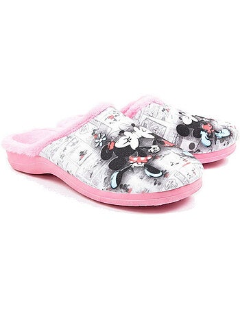 Mules mujer ozabi estampado dibujos animados, fabricadas en españa