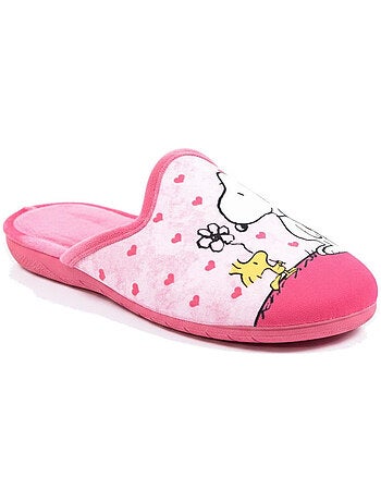 Mules mujer ozabi estampado dibujos animados, fabricadas en españa