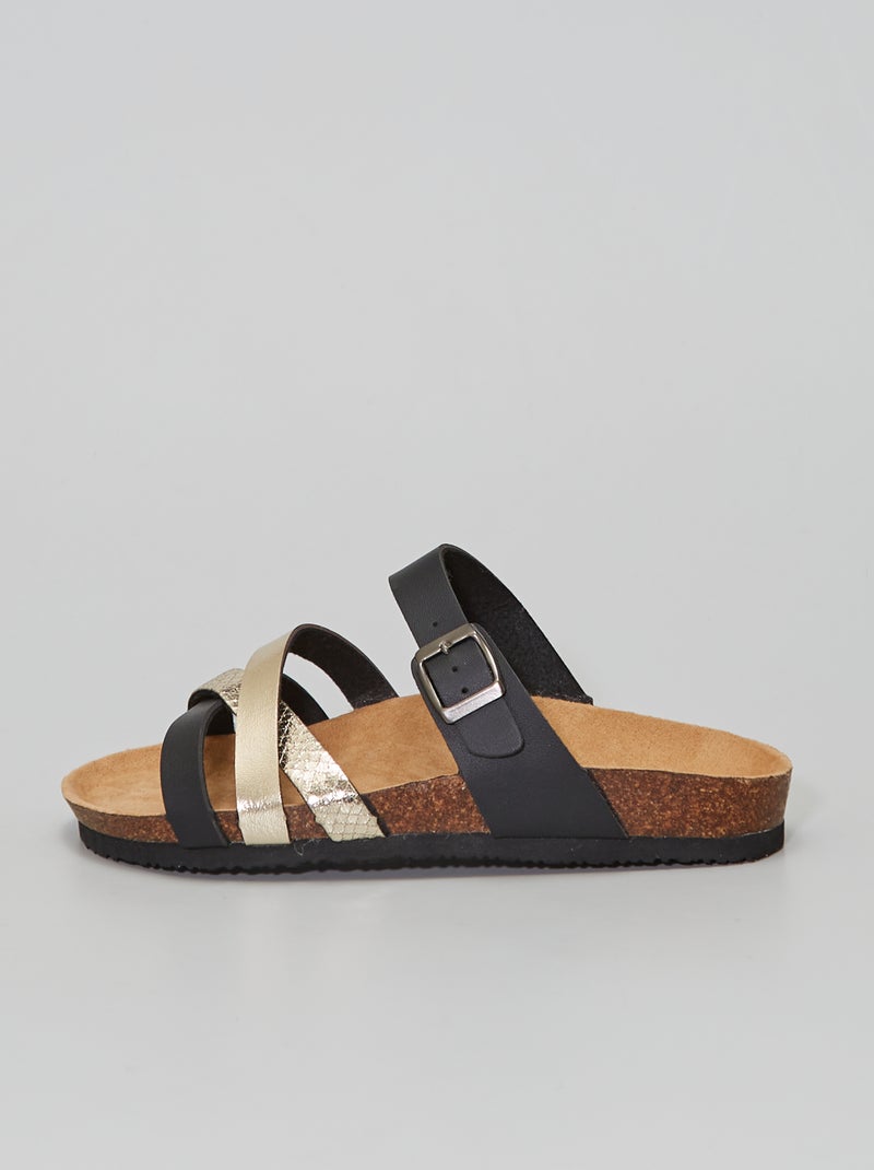 Mules multitiras NEGRO - Kiabi