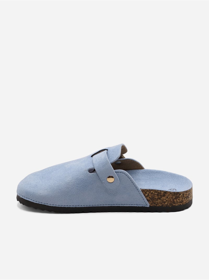 Mules para ponerse - C M Azul - Kiabi