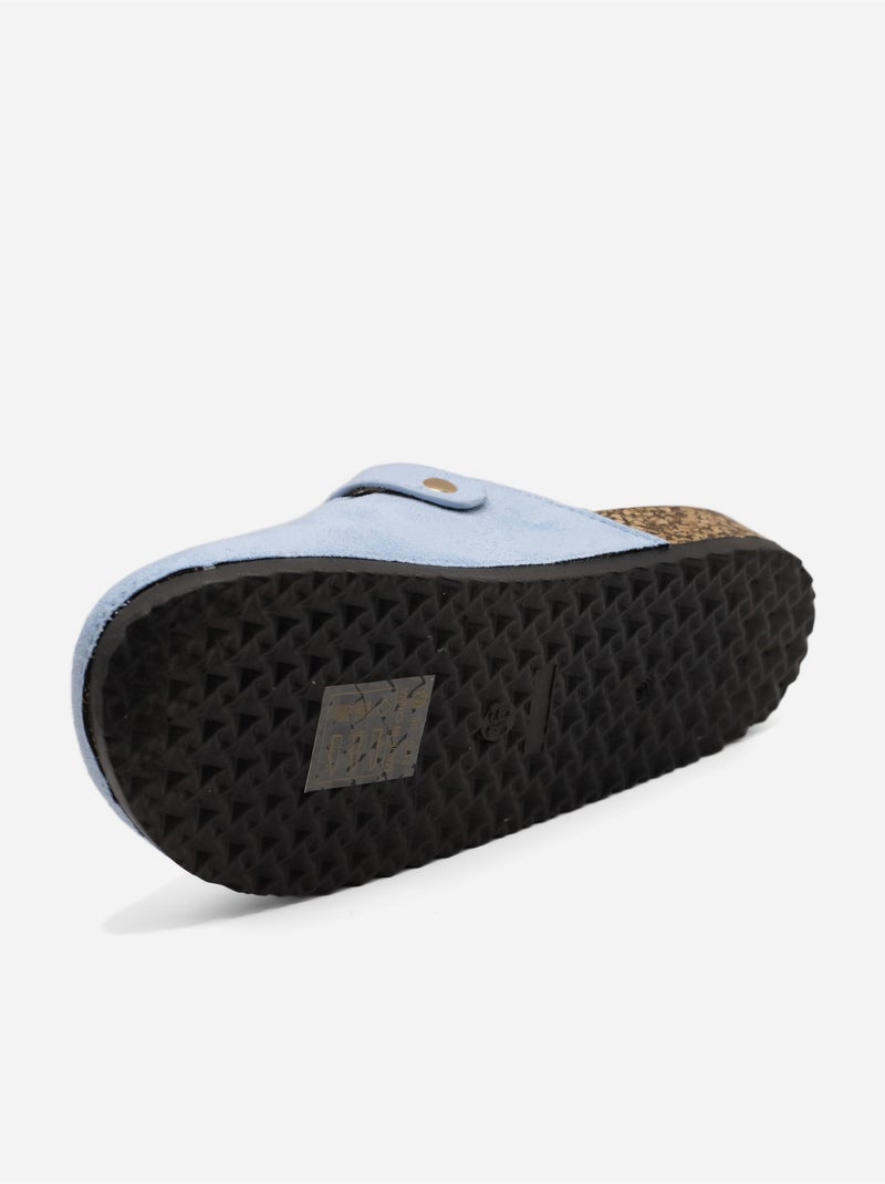 Mules para ponerse - C M Azul - Kiabi