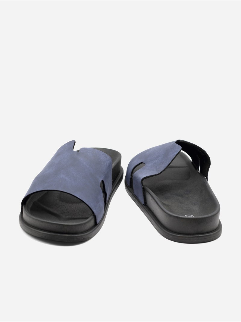 Mules para ponerse - C M Azul - Kiabi