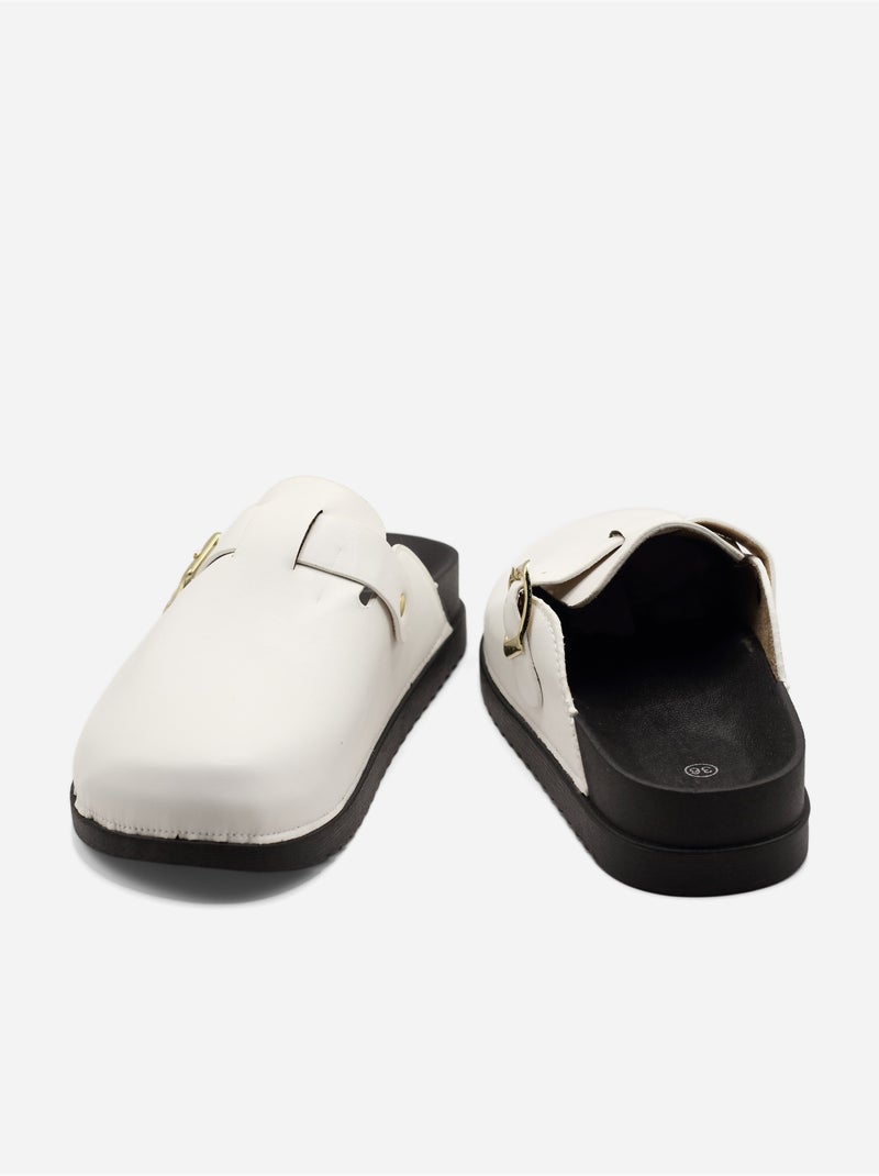 Mules para ponerse - C M Blanco - Kiabi