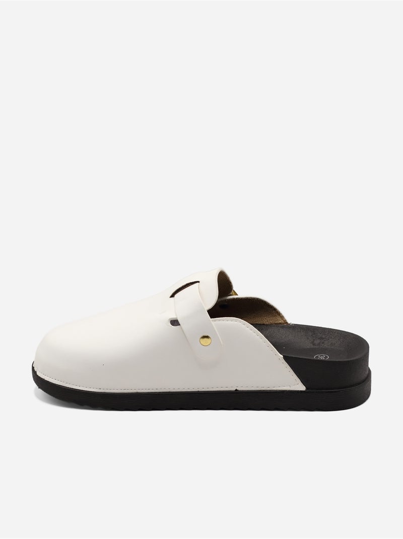 Mules para ponerse - C M Blanco - Kiabi