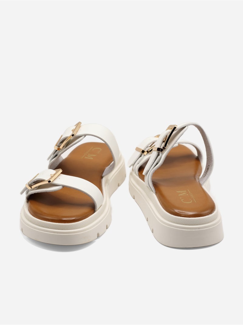 Mules para ponerse - C M Blanco - Kiabi