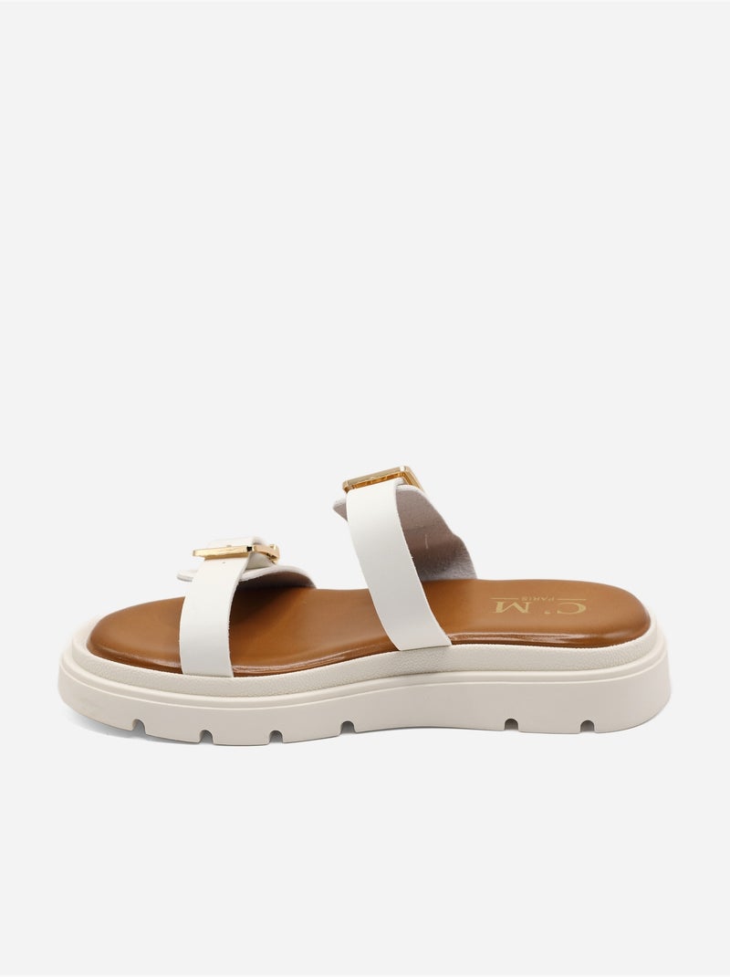 Mules para ponerse - C M Blanco - Kiabi