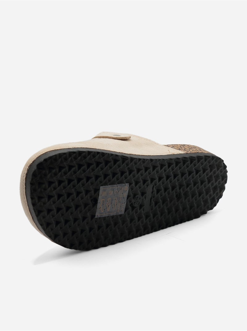 Mules para ponerse - C M Crema - Kiabi