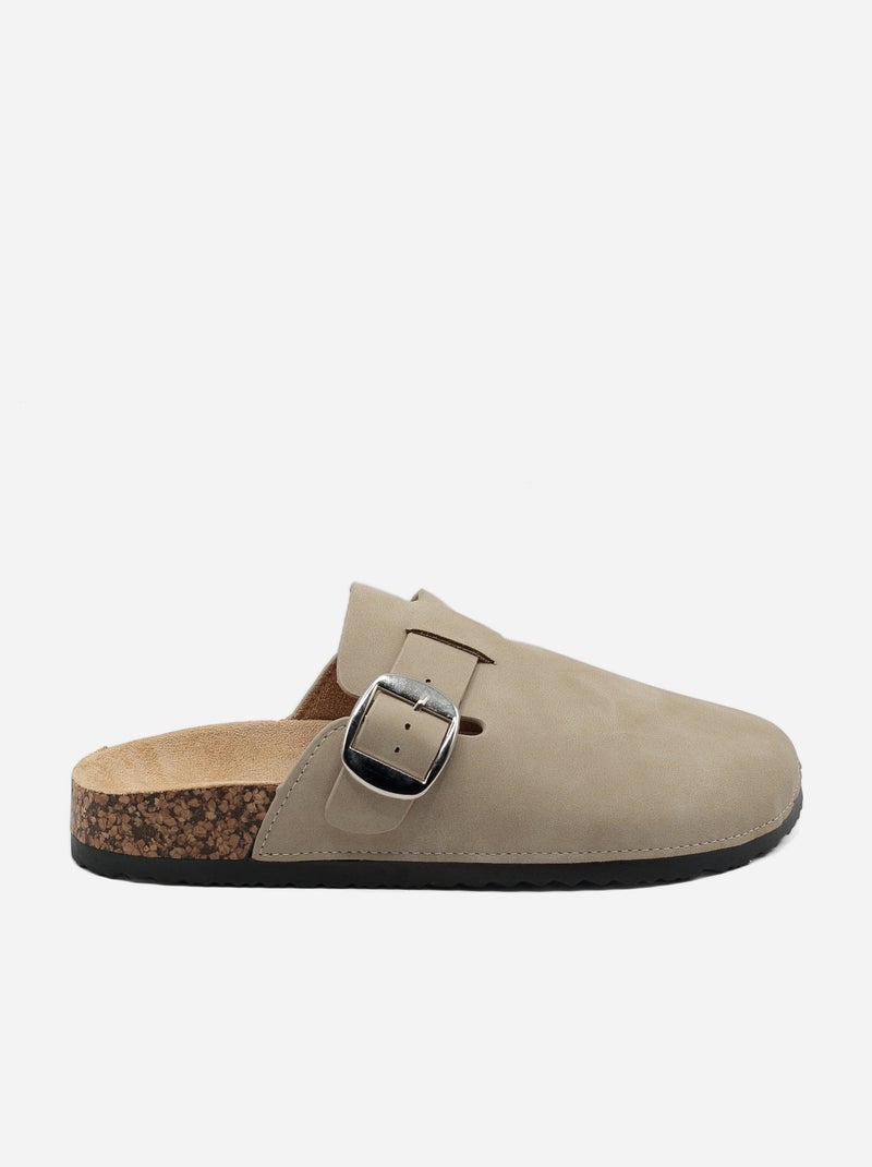 Mules para ponerse - C M Crema - Kiabi