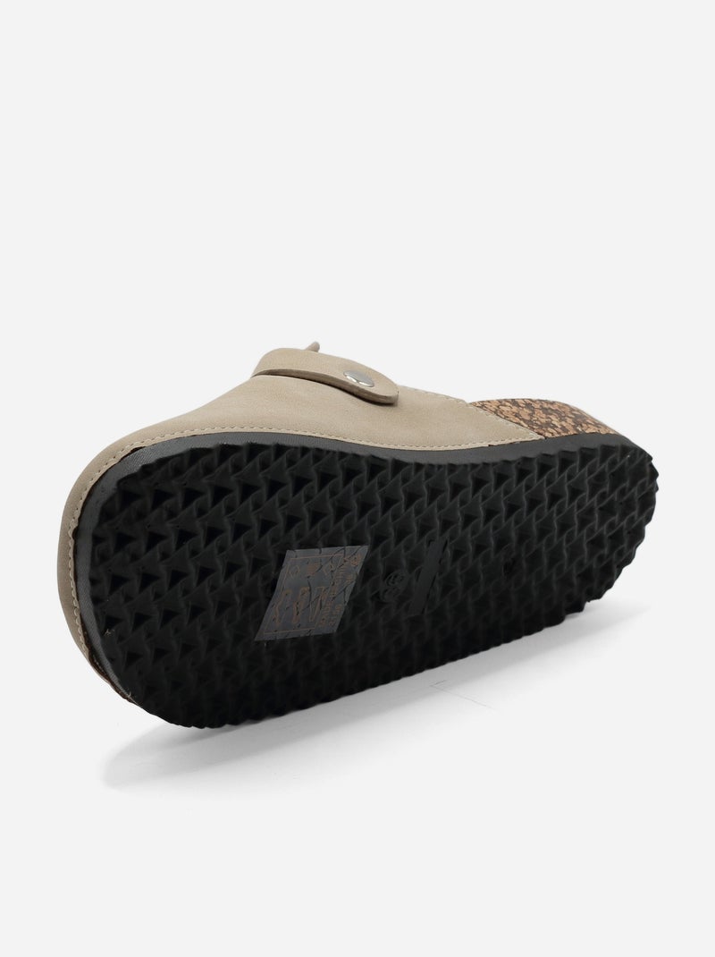 Mules para ponerse - C M Crema - Kiabi