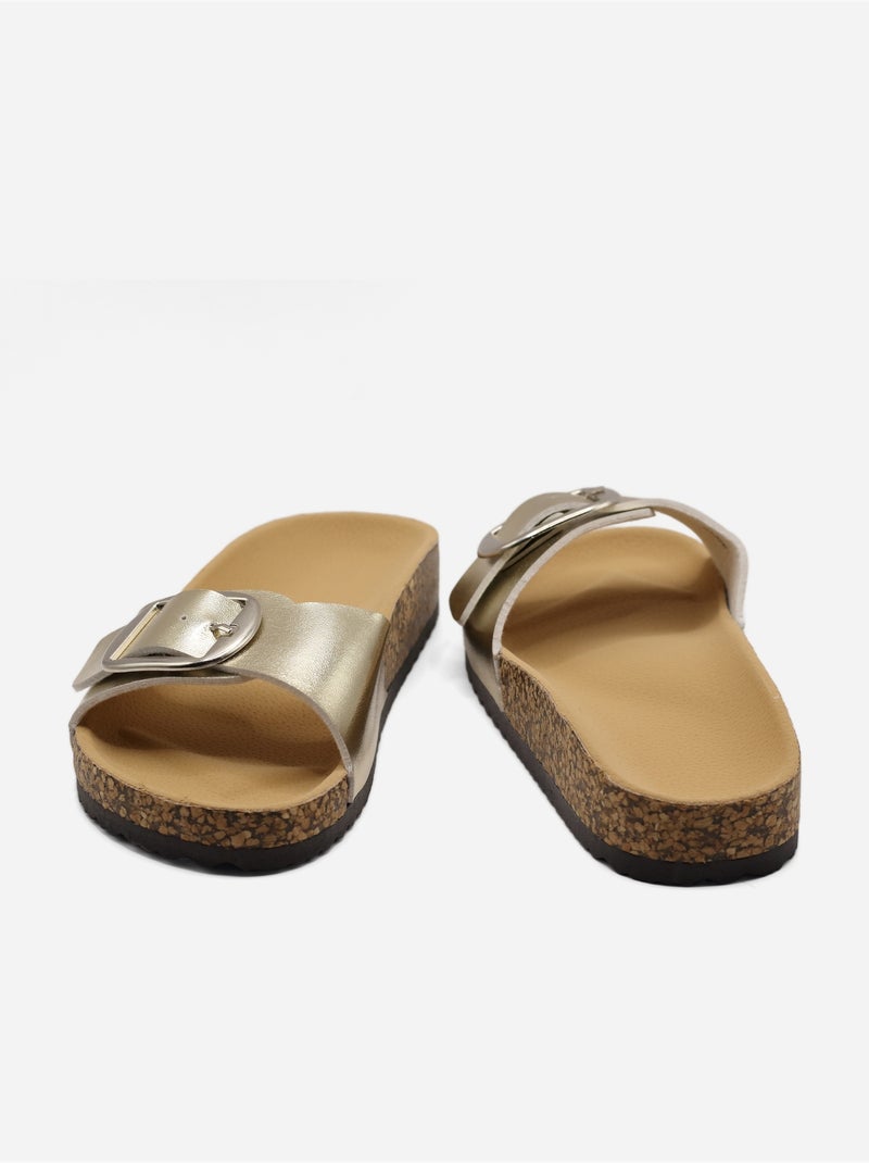 Mules para ponerse - C M Dorado/Oro - Kiabi