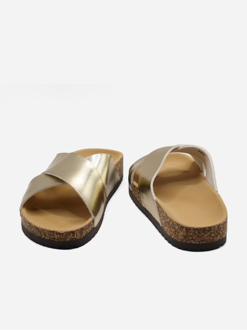 Mules para ponerse - C M Dorado/Oro - Kiabi