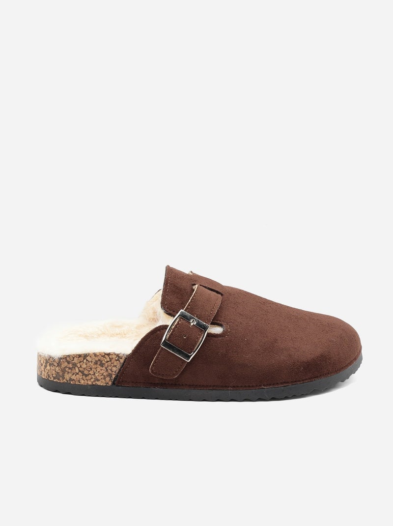 Mules para ponerse - C M Marrón - Kiabi