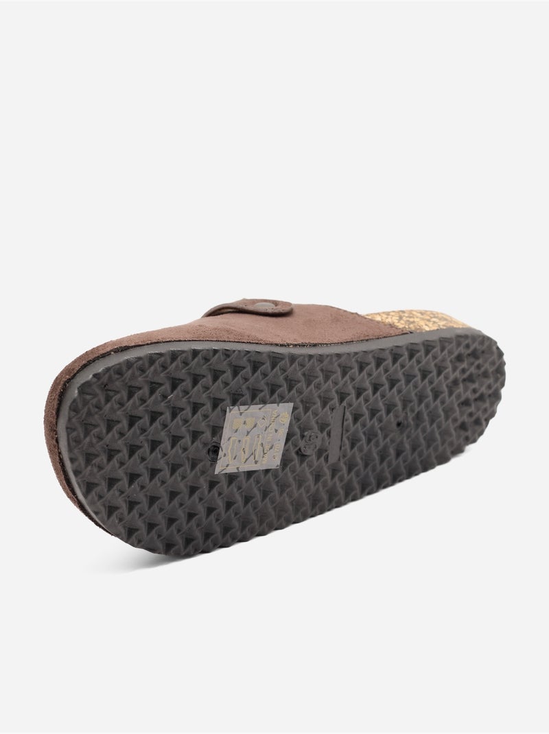 Mules para ponerse - C M Marrón - Kiabi