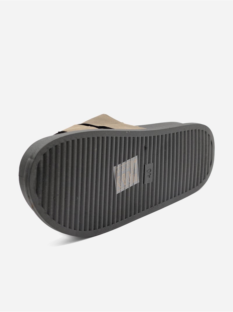 Mules para ponerse - C M Marrón oscuro - Kiabi