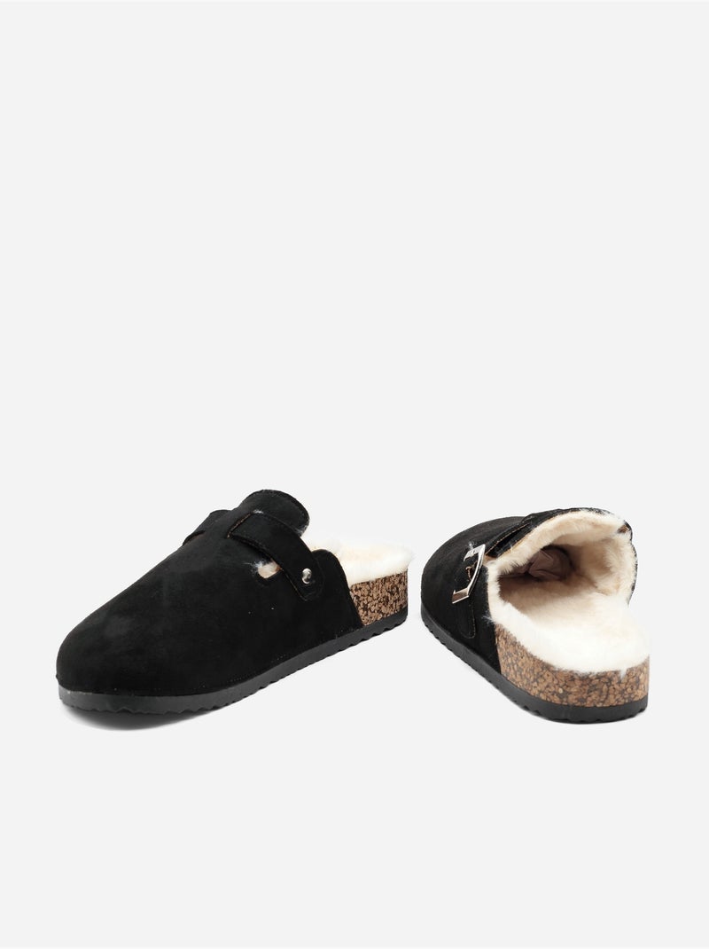 Mules para ponerse - C M Negro - Kiabi