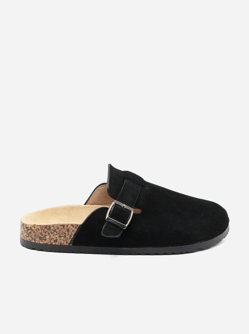 Mules para ponerse - C M Negro - Kiabi