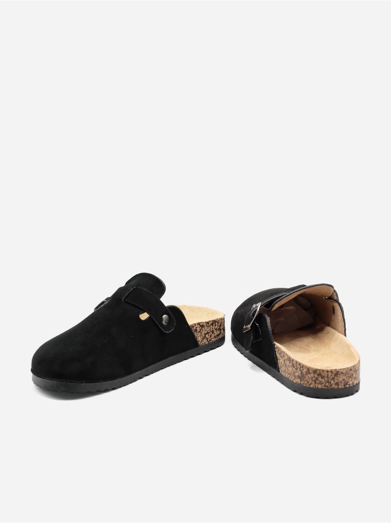 Mules para ponerse - C M Negro - Kiabi
