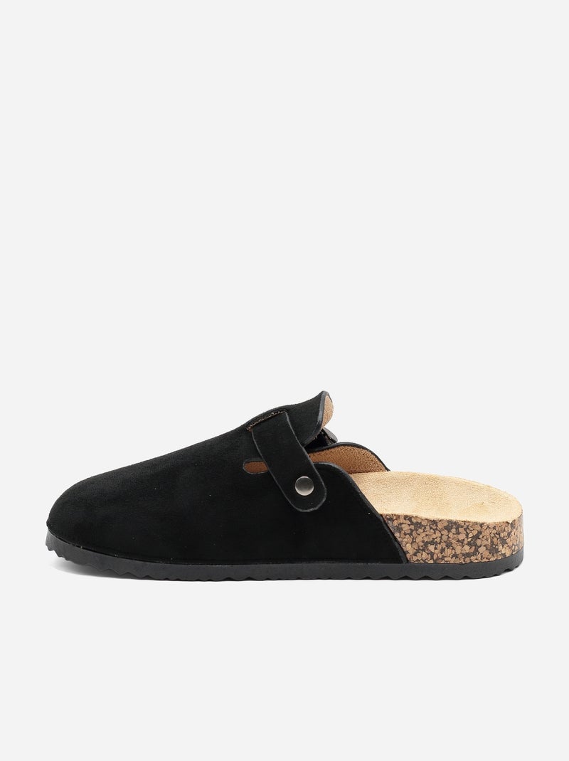 Mules para ponerse - C M Negro - Kiabi