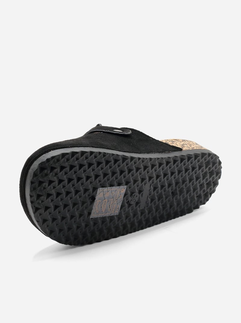 Mules para ponerse - C M Negro - Kiabi